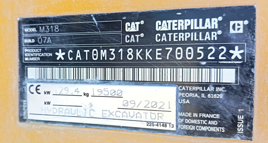 CAT M318MD 375-1359。3751359 GEAR-PLANETARY Caterpillar partsM315D, M316D, M317D 2, M318C, M318D, M318D MH, M322C, M322D, M322D MH Caterpillar CAT M318MD Hub Planet Gear Planetary Shaft Bearing 卡特轮挖 CA